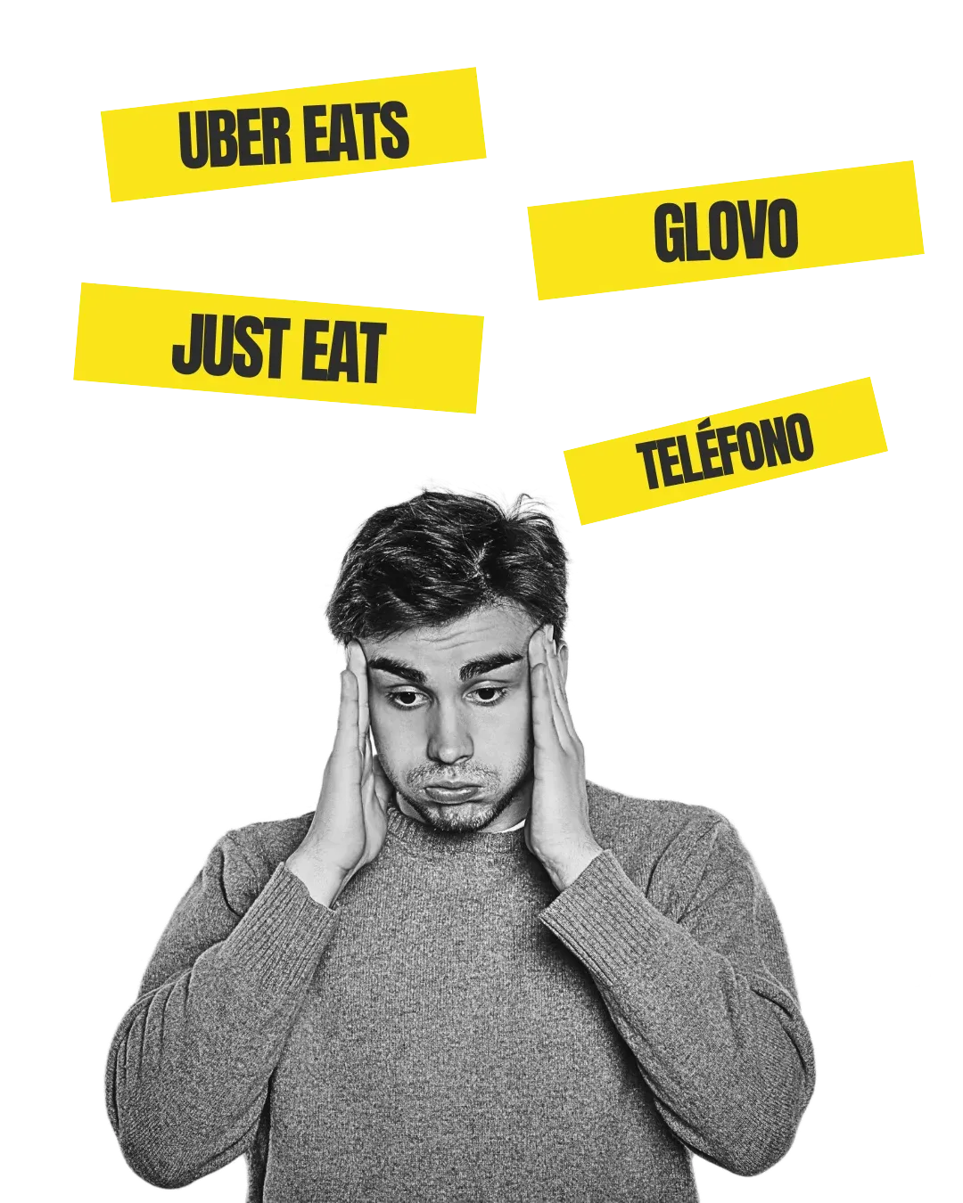Caos de múltiples tablets de delivery en restaurantes - Glovo Uber Eats Just Eat